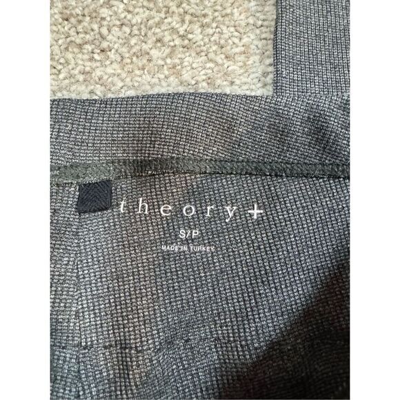 Theory Gray Leggings Size Small - Preowned, Ankle Zip, 30" Inseam - Picture 3 of 6